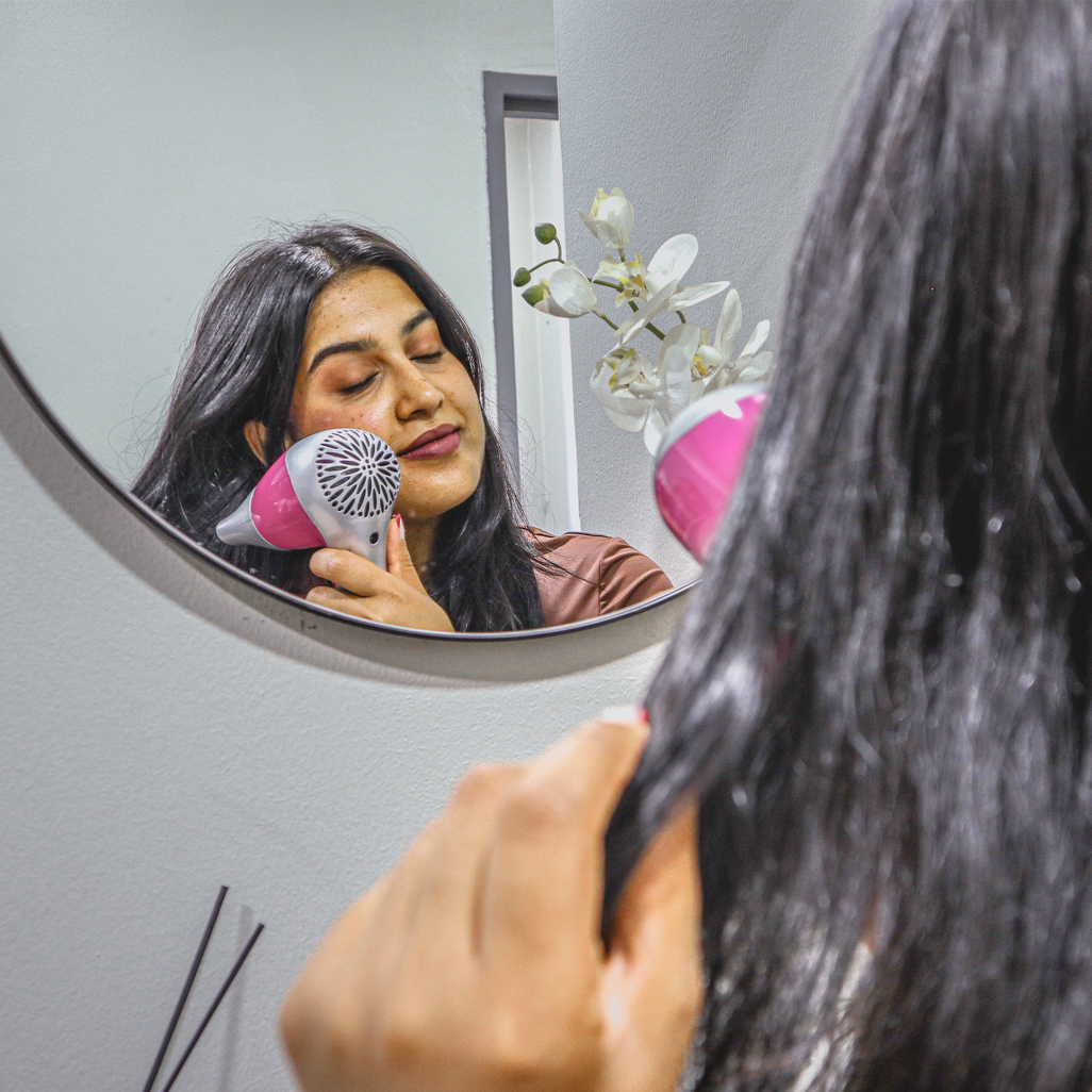 Carmen Compact 1200W Hair Dryer Pink