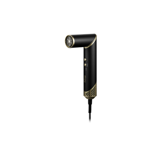 Carmen Ebony 5-in-1 Hot Air Brush Black Gold