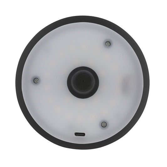 Switched Universal Rechargeable Bottle lamp - Black