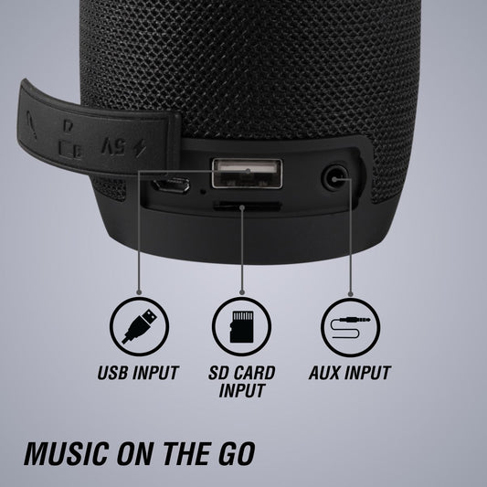 Volkano Bluetooth Speaker Stun Series - Black