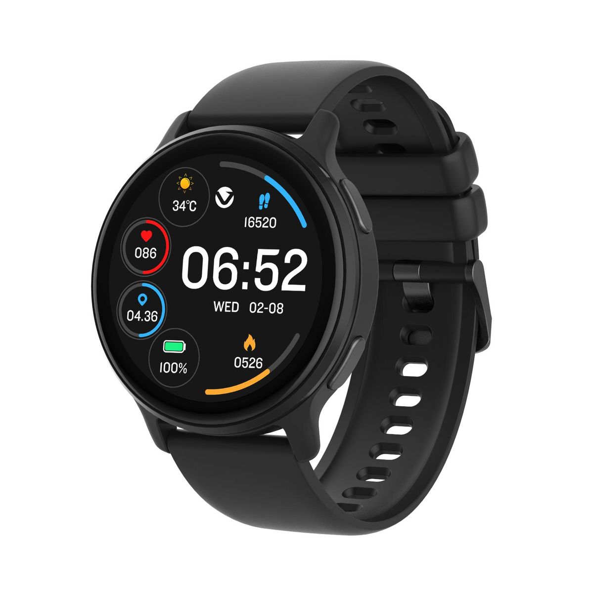 Volkano Stellar Series GPS Watch - Black