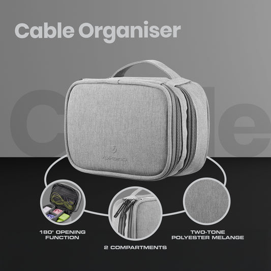 Volkano Cable Organiser Medium - Grey
