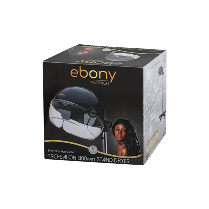 Carmen Ebony 1300W Adustable Height Professional Salon Stand Hair Dryer