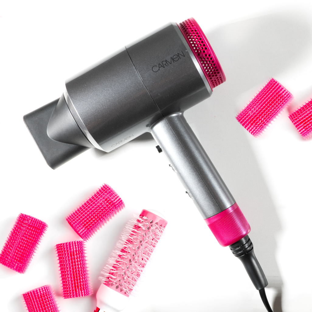 Carmen Speed Pro 1800W Hair Dryer with Mirror View