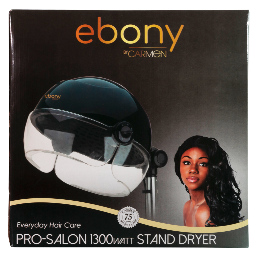 Carmen Ebony 1300W Adustable Height Professional Salon Stand Hair Dryer