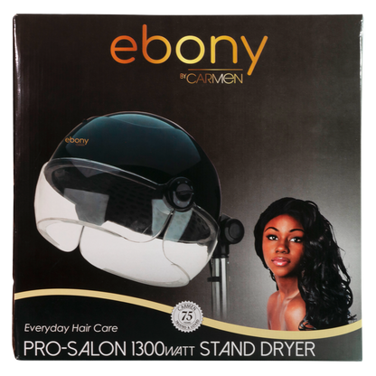 Carmen Ebony 1300W Adustable Height Professional Salon Stand Hair Dryer