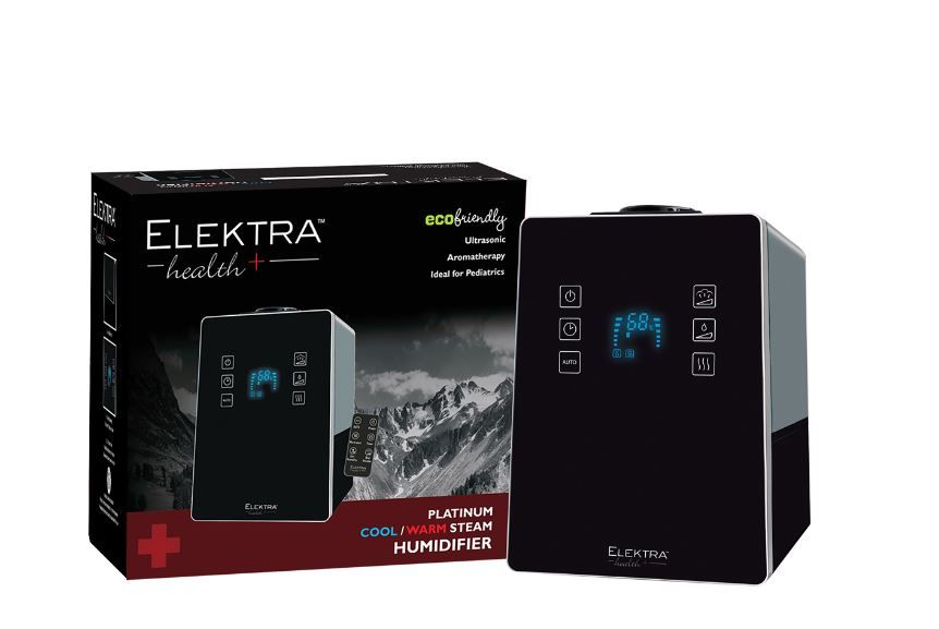Elektra 5.5L Steam Humidifier - Platinum Digital with Aromatherapy