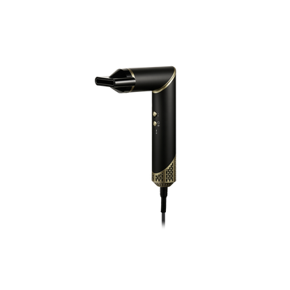 Carmen Ebony 5-in-1 Hot Air Brush Black Gold
