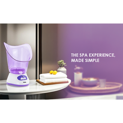 Carmen Facial Sauna with Inhaler -Steam Therapy for Skincare & Sinus Relief