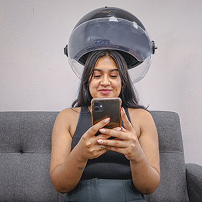 Carmen Ebony 1300W Adustable Height Professional Salon Stand Hair Dryer