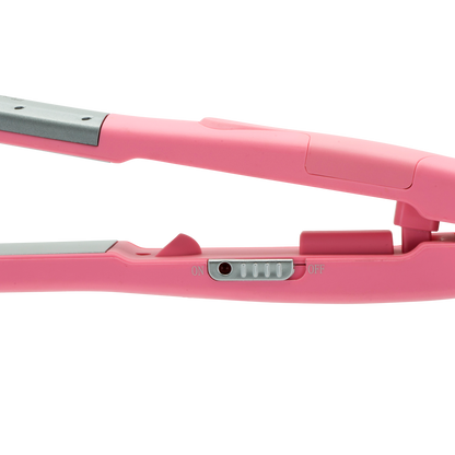 Carmen Ceramic Straightener Wet n Dry- Pink, Salon-Quality Hair at Home