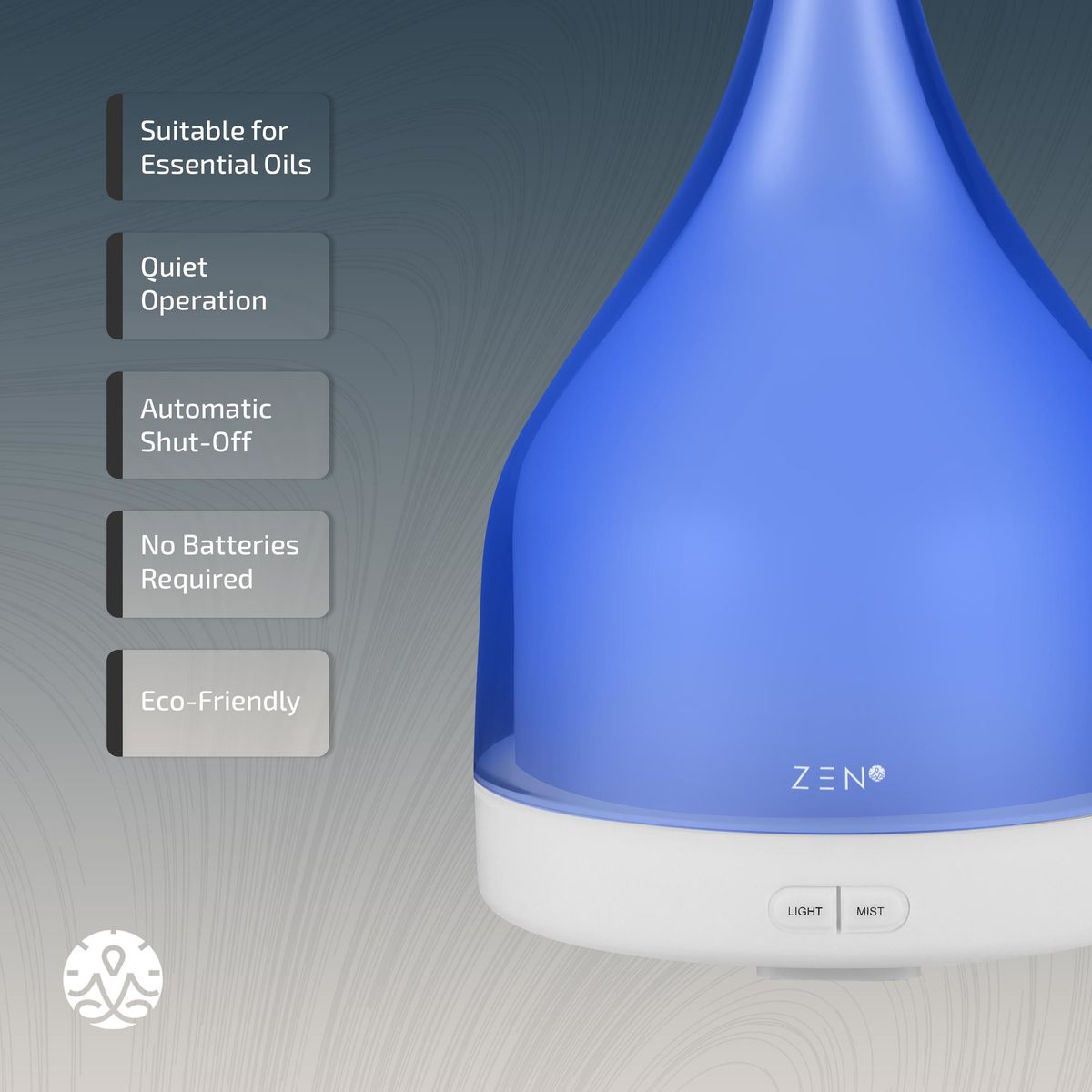 Zen Solace Diffuser - Grey