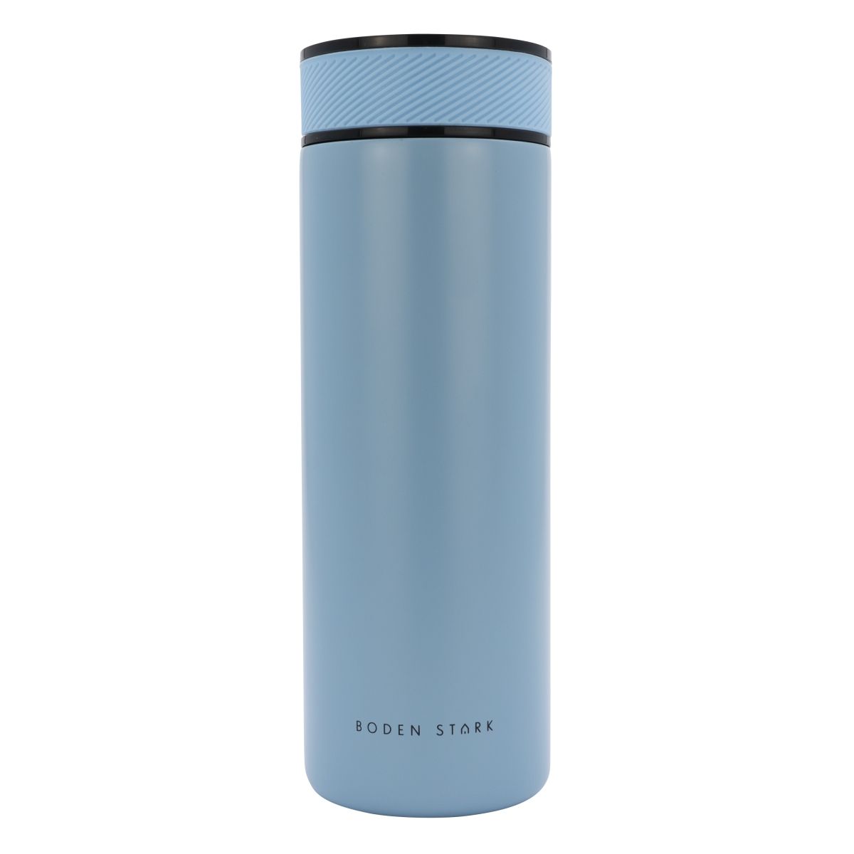 Boden Stark 650ml Travel Flask - Pastel Blue