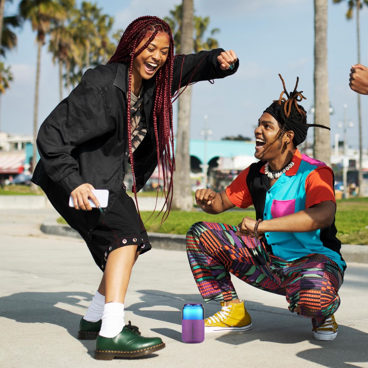 Volkano Neptune Bluetooth Wireless Speaker - Purple