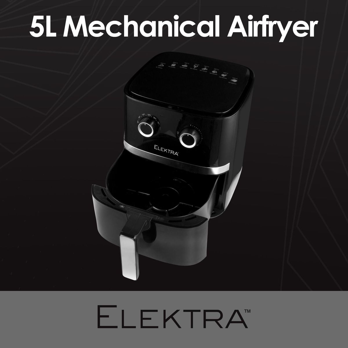 Elektra 5L Mechanical Airfryer