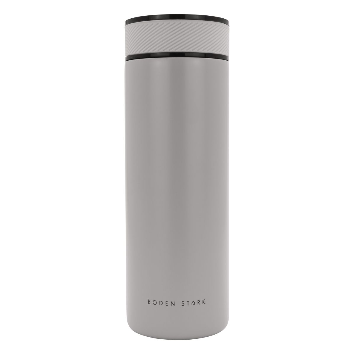 Boden Stark 650ml Travel Flask - Pastel Grey