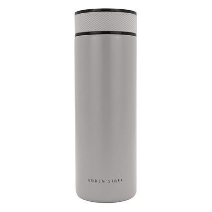 Boden Stark 650ml Travel Flask - Pastel Grey