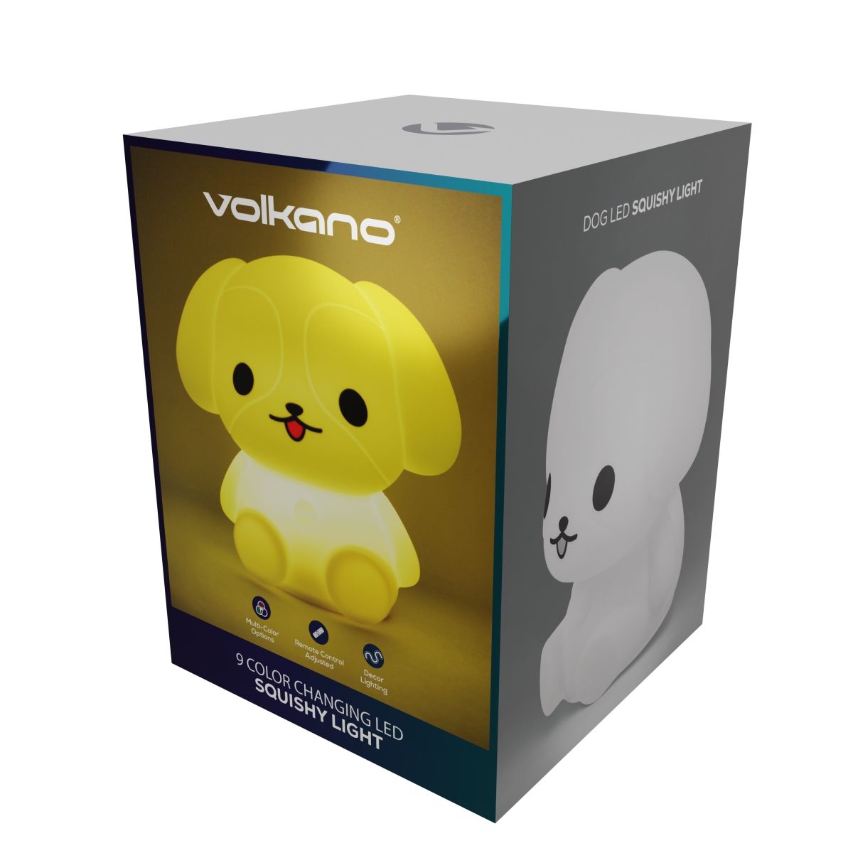 Night Light for Kids & Babies | Multi-Colour Puppy Light | Volkan