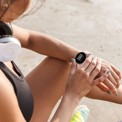 Volkano Smart Watch for Men or Women with Heart Rate Monitor - Trend Series - Rose Gold