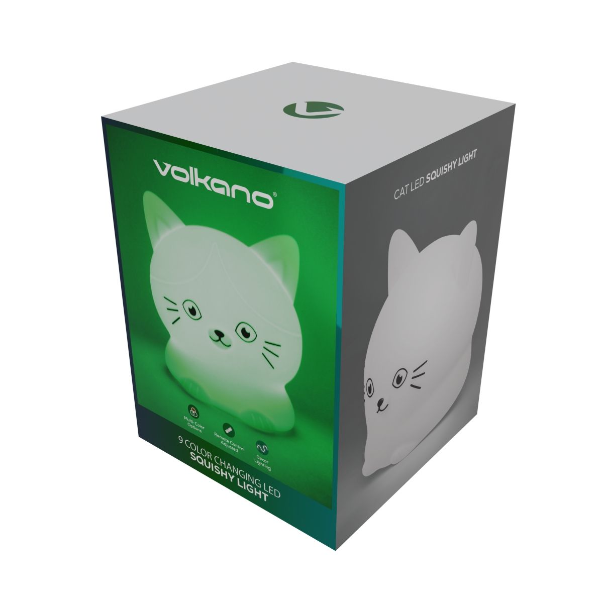 Night Light for Kids & Babies | Multi-Colour Light with Remote | Volkano