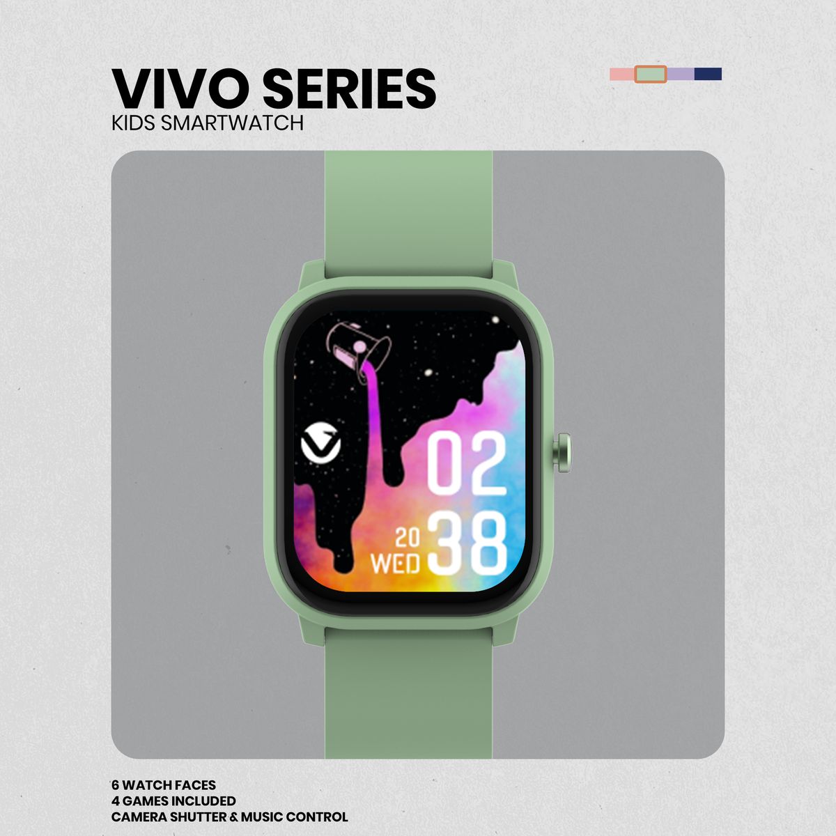Volkano Vivo Series Kids Smart Watch