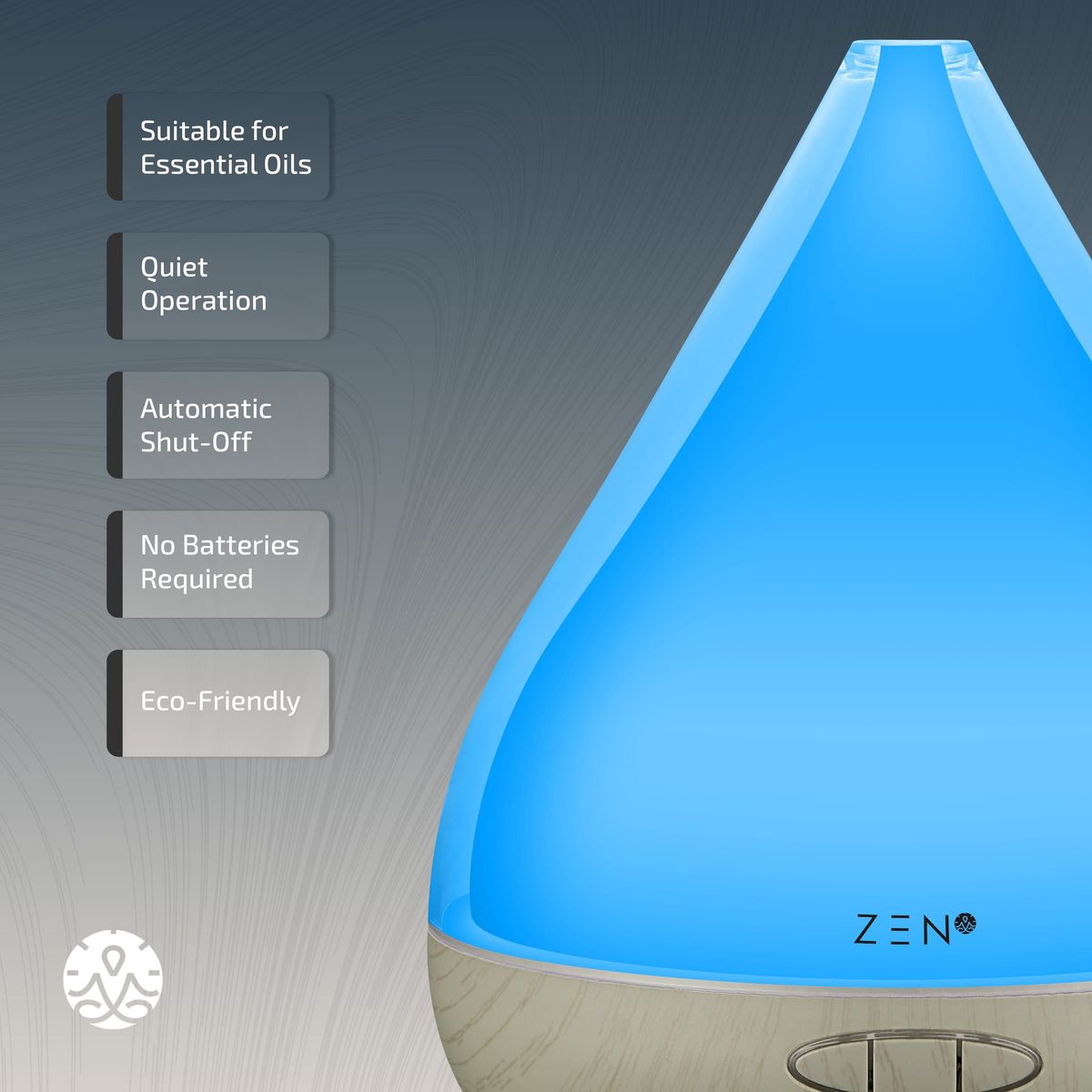 Zen Lucent Diffuser - Grey