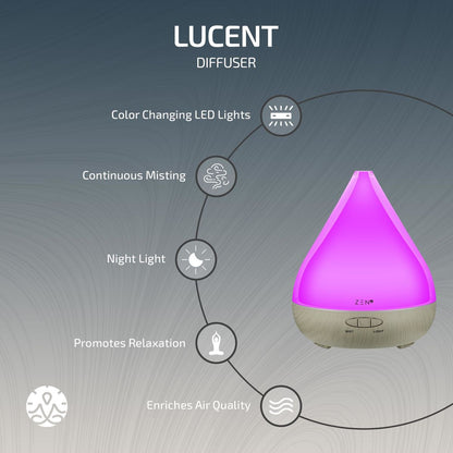 Zen Lucent Diffuser - Grey