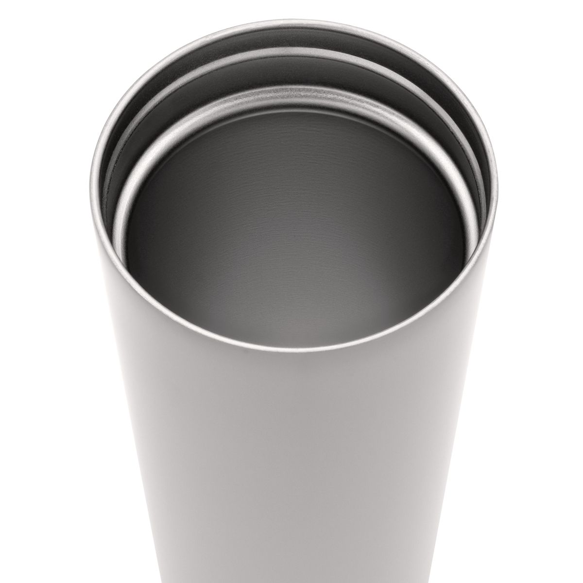 Boden Stark 650ml Travel Flask - Pastel Grey