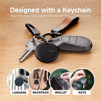 Mili MiTag Bluetooth Tracker for Android - AirTag Alternative (4-Pack)