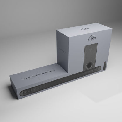 Gibson Clarke Cambridge Series 2.1 160W Soundbar + Wireless Subwoofer