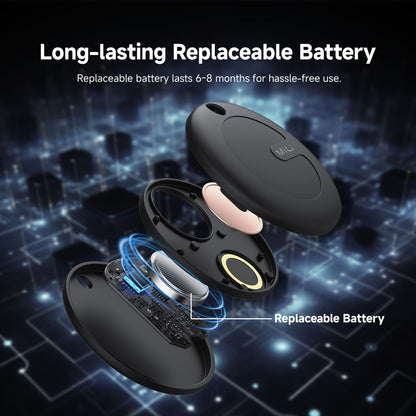 Mili MiTag Bluetooth Tracker for Android - AirTag Alternative (4-Pack)