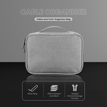 Volkano Cable Organiser Large - Grey