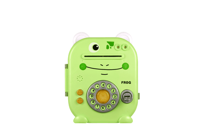 Volkano Kids Frog Series Money Saving Vault - Green