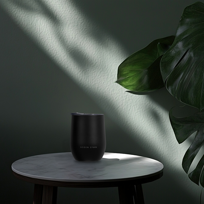 Boden Stark Stainless Steel 350 ml Tumbler Flask Black