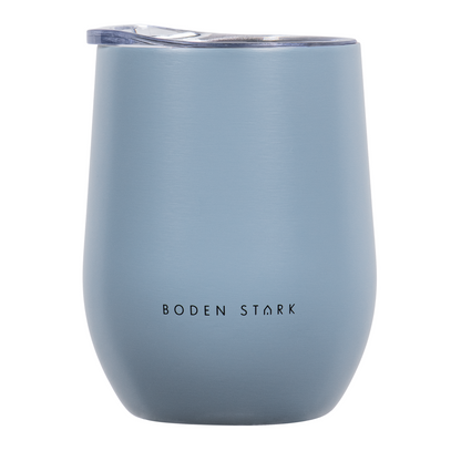 Boden Stark Stainless Steel 350 ml Tumbler Flask - Blue