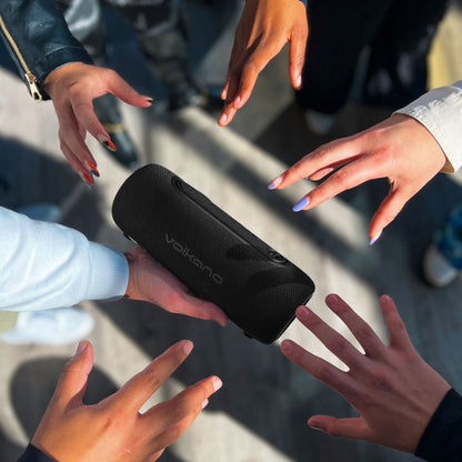 Volkano Mini Mamba 2.0 Series True Wireless Bluetooth Speaker - Black