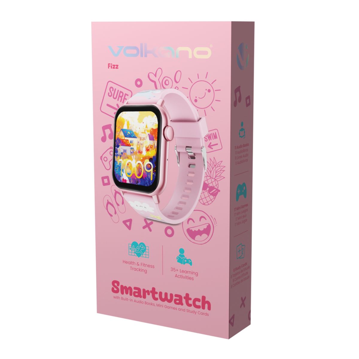 Volkano Fizz Kids Smart Watch - Pink