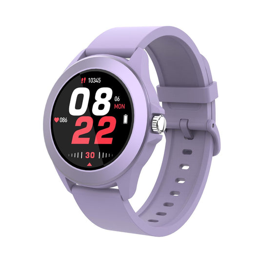 Volkano Splash Series Round Smartwatch - Purple