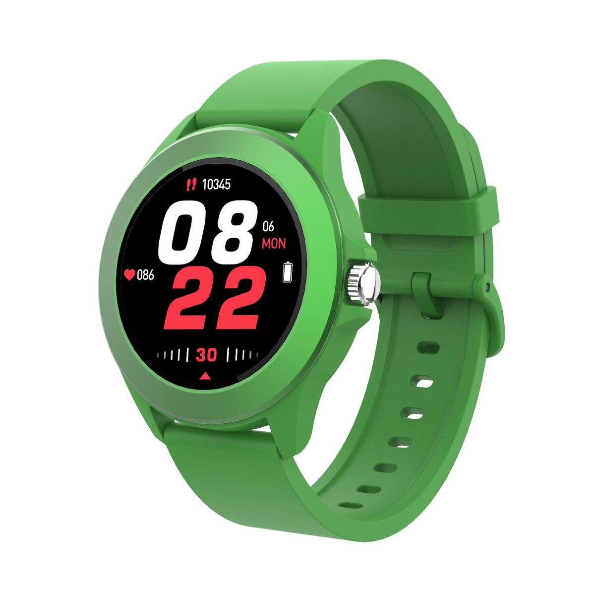Volkano Splash Series Round Smartwatch - Green