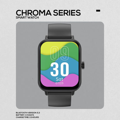 Volkano Chroma Series Smartwatch - Black