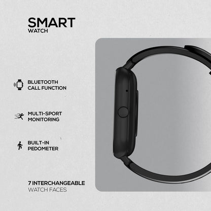 Volkano Chroma Series Smartwatch - Black