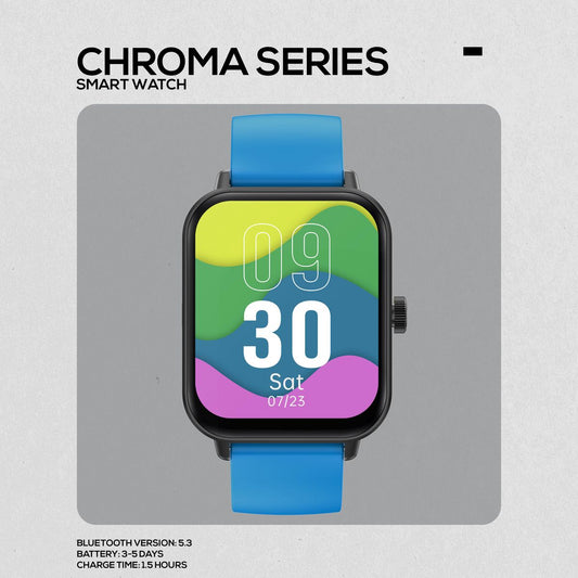 Volkano Chroma Series Smartwatch - Blue