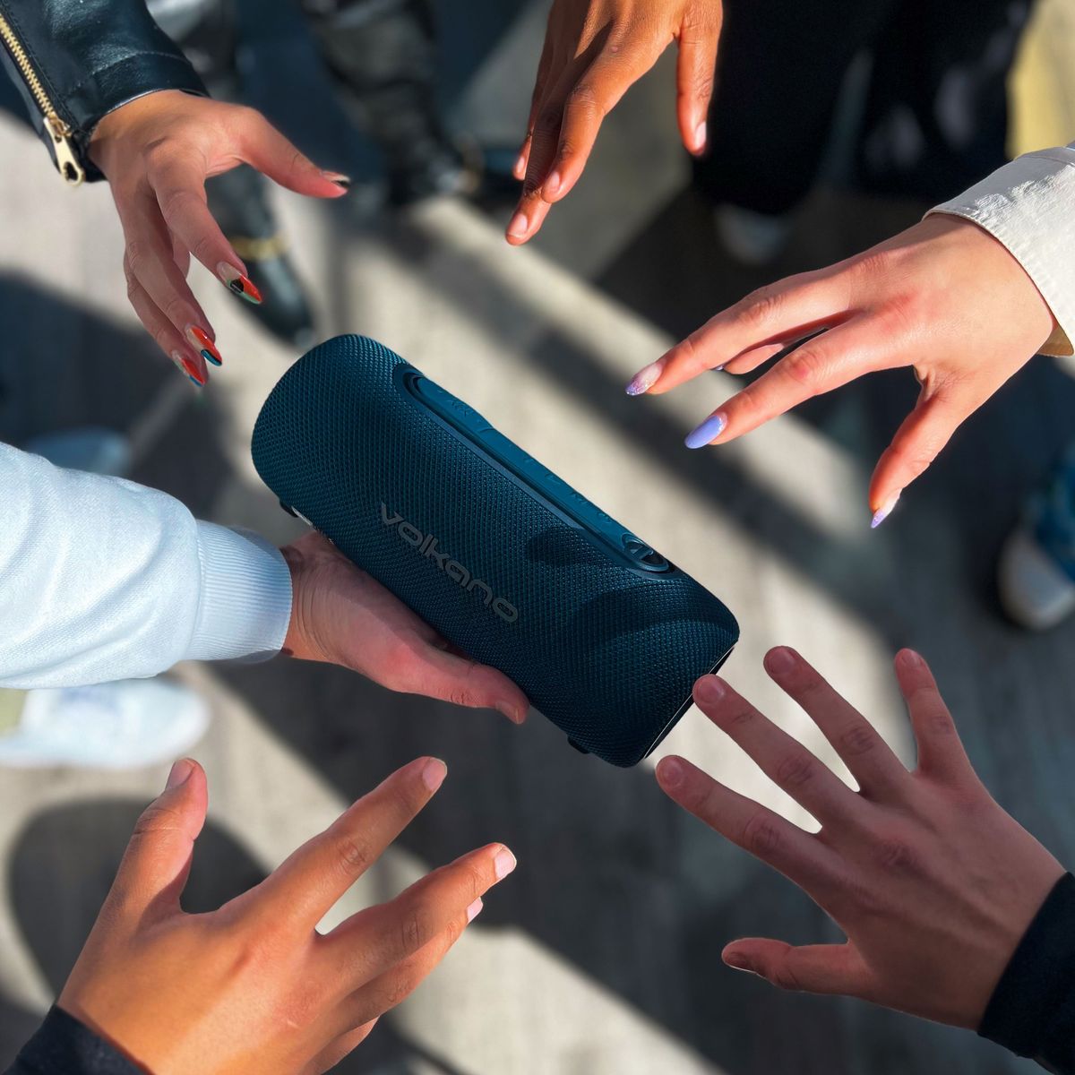Volkano Mini Mamba 2.0 Series True Wireless Bluetooth Speaker - Blue