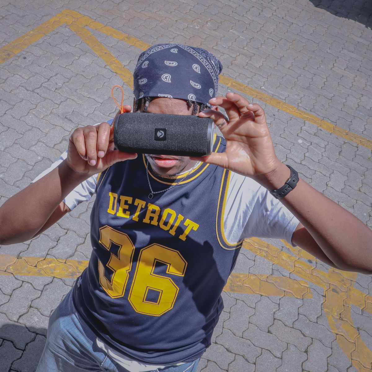 Volkano Bluetooth Speaker Stun Series - Black