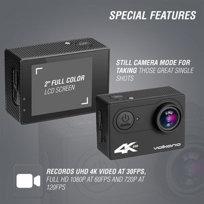 Volkano Extreme Series 4K Action Camera