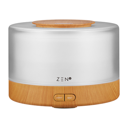 Zen Tranquillity Aroma Diffuser | Essential Oil Humidifier with LED Light