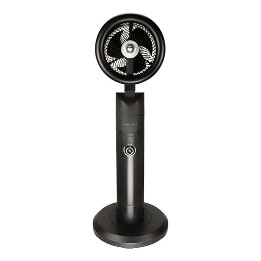 Boden Stark 3-in-1: Mist Stand Fan, Desk Fan, Humidifier