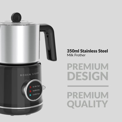 Boden Stark - 500W Stainless Steel Milk Frother