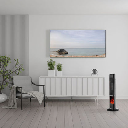 Boden Stark Fireplace Tower Heater