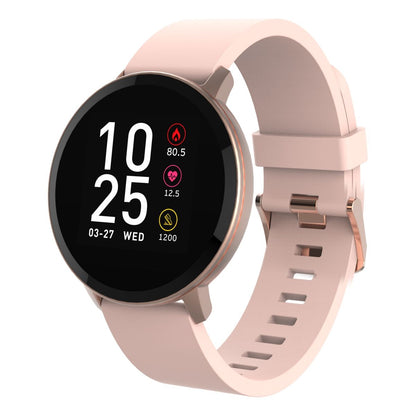 Volkano Smart Watch for Men or Women with Heart Rate Monitor - Trend Series - Rose Gold